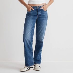 Madewell Low-Slung Straight Jeans